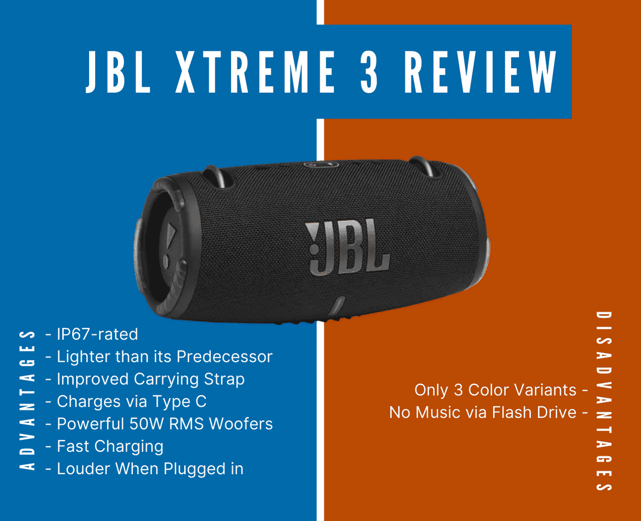 Het beste kleinhandel Allemaal JBL Xtreme 3 Review: Beast Speaker!