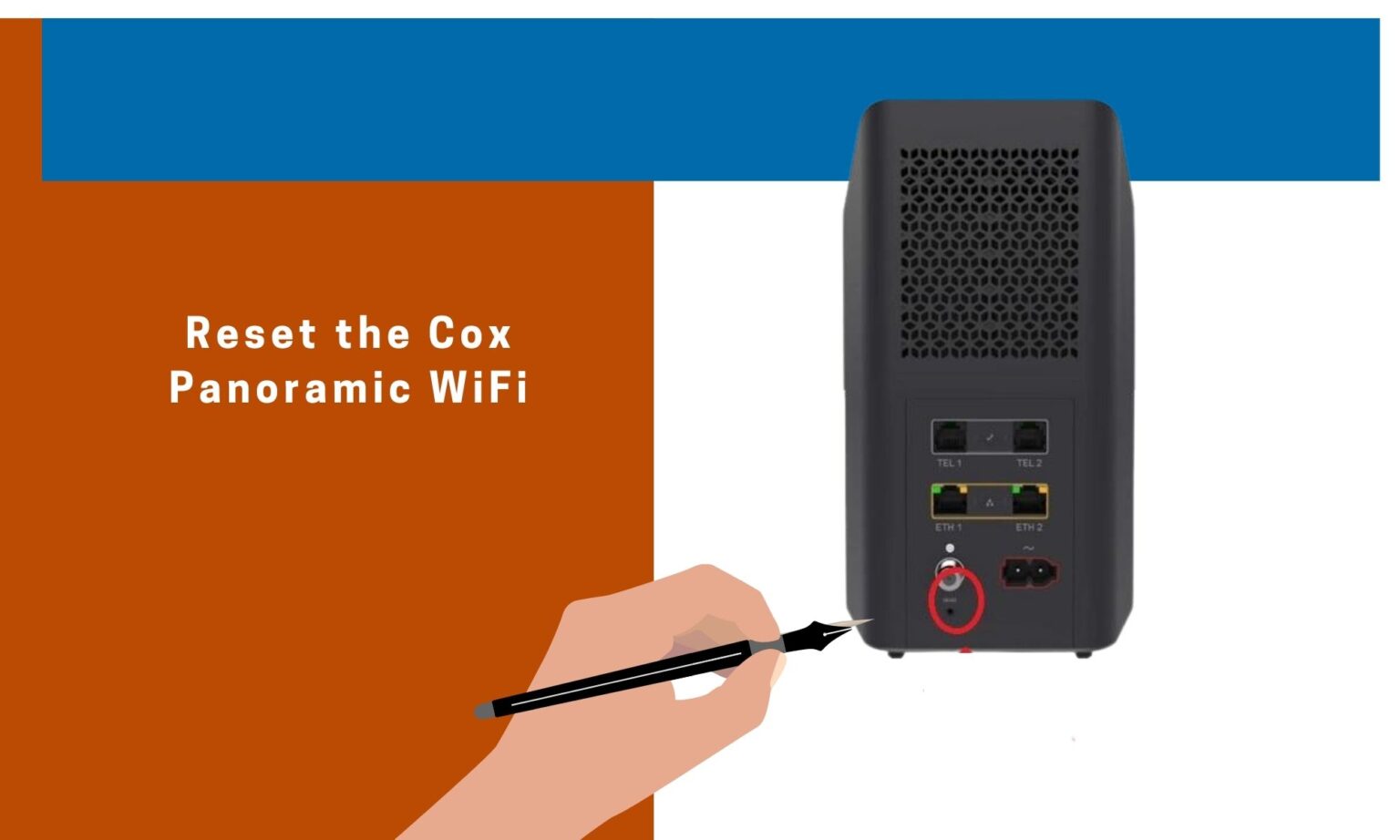 Blinking Orange Light On Your Cox Modemrouter —how To Fix It 1280